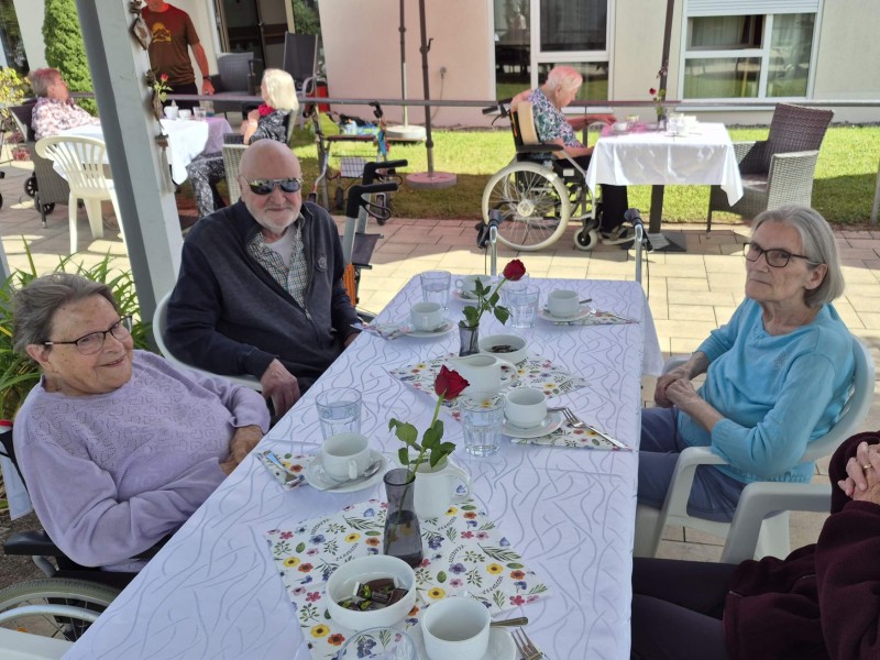 Fränkische Geselligkeit im Mühlenpark