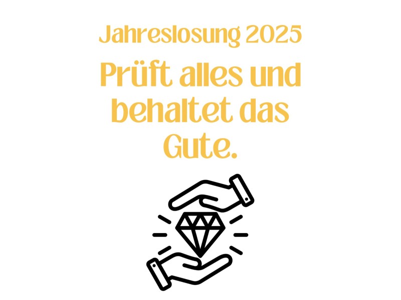 Jahreslosung 2025