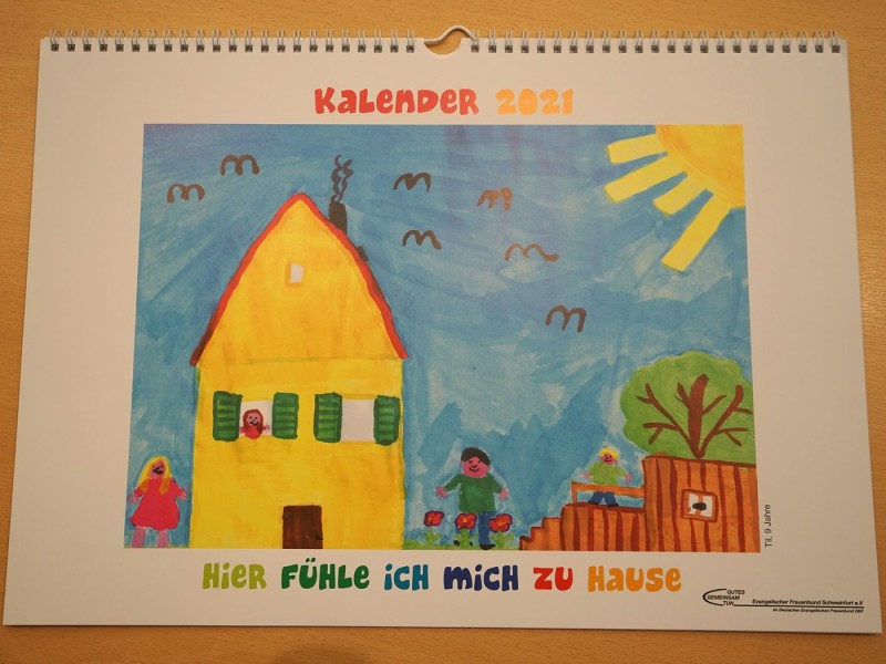 Malwettbewerb „Hier fühle ich mich zu Hause“