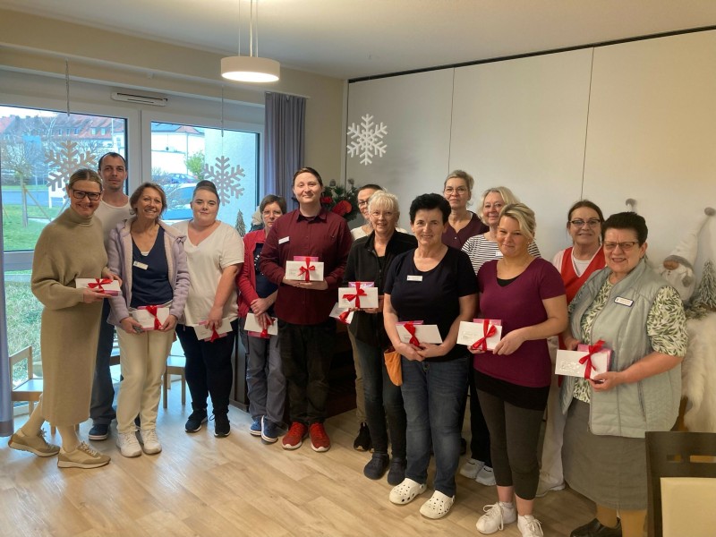 Valentinstag im Diakonie-Seniorenhaus Mühlenpark