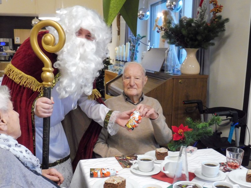 Nikolaus zu Gast im Mühlenpark