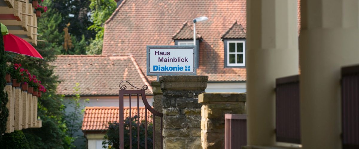Eingang des Haus-Mainblick