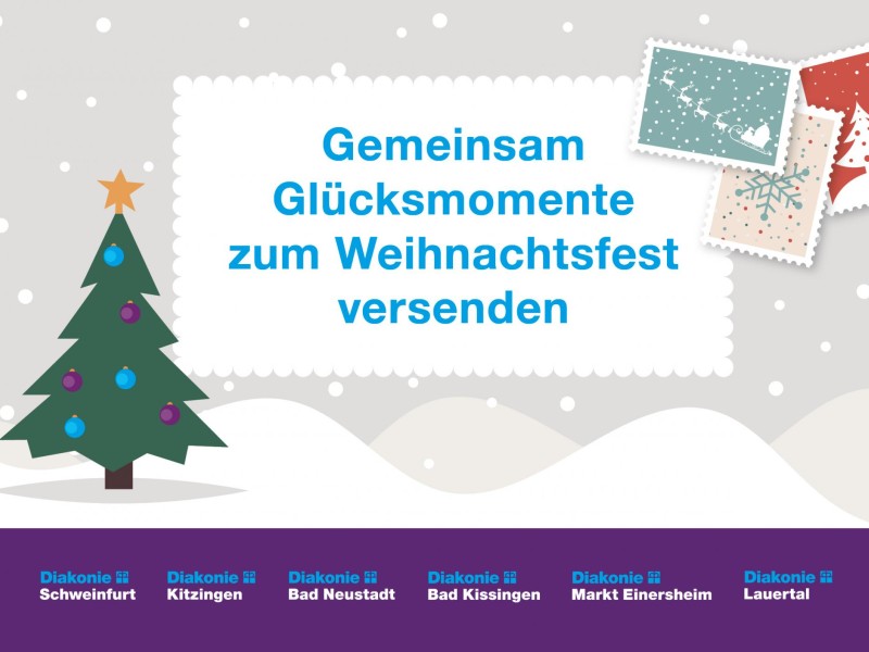 Gemeinsam Glücksmomente zum Weihnachtsfest versenden