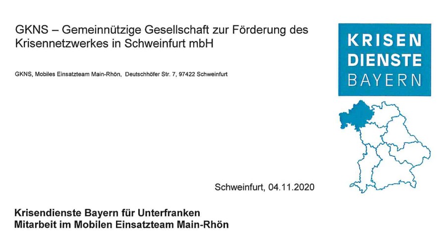 Krisennetzwerk für Unterfranken