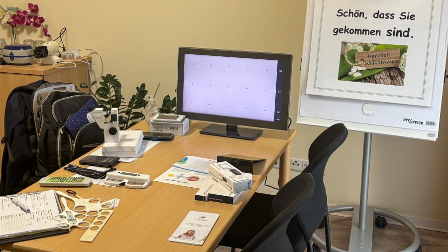 Im Diakonie-Seniorenhaus Mühlenpark konnte eine Augenoptikerin als Dienstleisterin gewonnen werden.