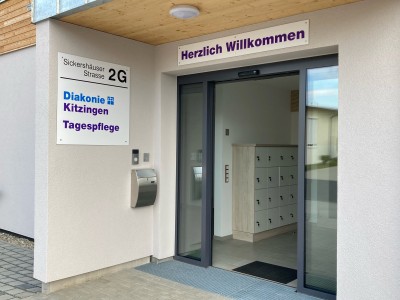 Eingang der Tagespflege Mühlenpark