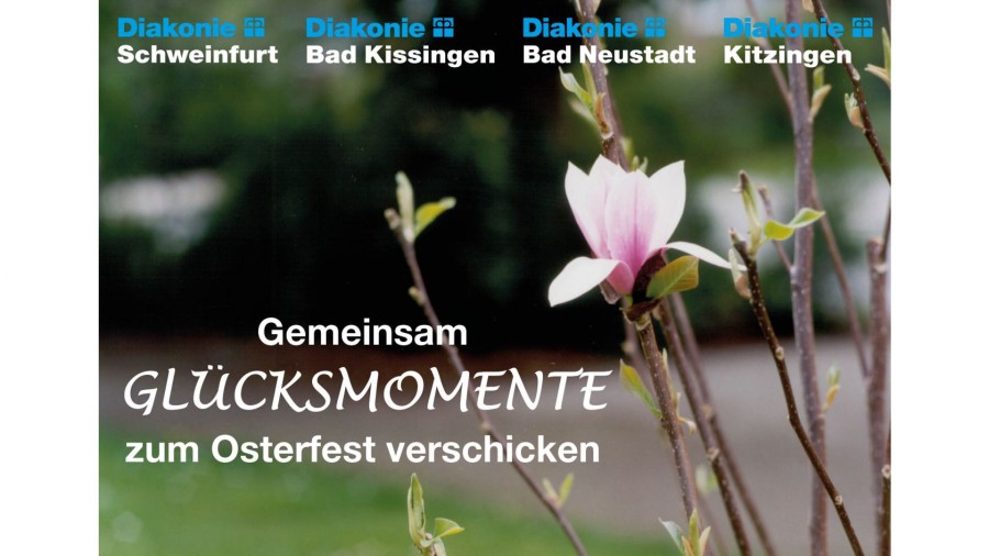 Gemeinsam Glücksmomente zum Osterfest verschicken