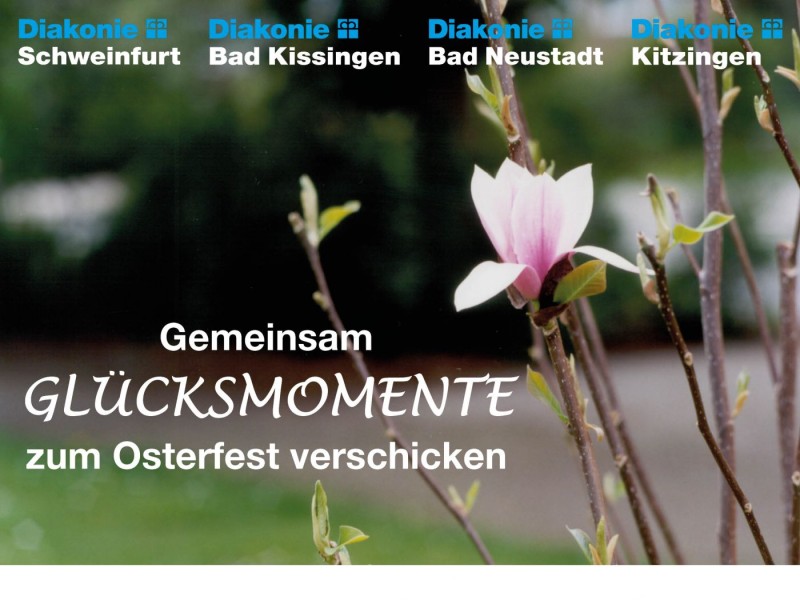 Gemeinsam Glücksmomente zum Osterfest verschicken