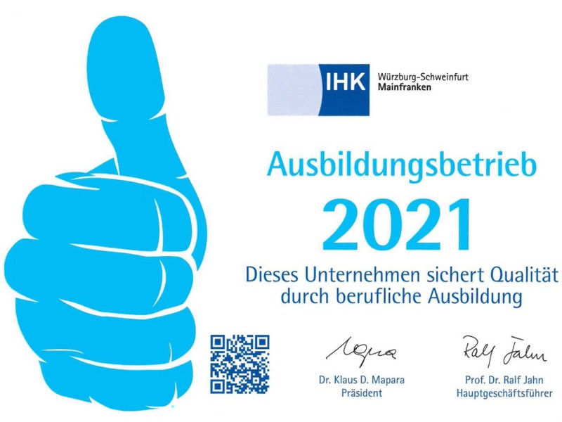 Ausbildungsbetrieb 2021